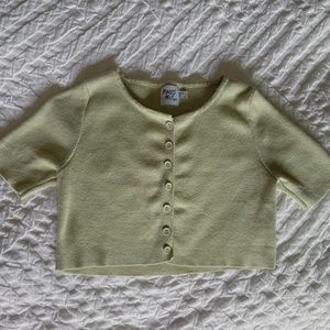 Princess Polly Sage Green Jayden Top